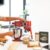 Imagen 3 Batidora amasadora Cecotec Twist&Fusion 4000 Luxury Red de 800 W con motor DC, cuerpo de aluminio fundido, 8 velocidades y bol de acero inoxidable de 5,2 litros.