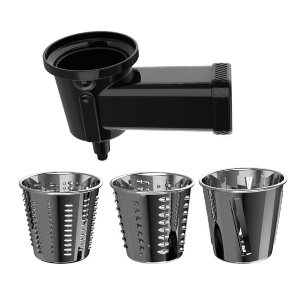 4176 Vista frontal del Set de 6 cuchillos Cecotec Swiss Chef color negro con hojas de acero inoxidable y revestimiento cerámico en su caja original