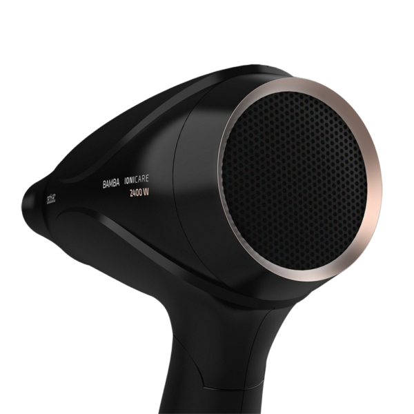 Imagen 4 Secador de pelo iónico Bamba IoniCare 5450 Power&Go Pro Fire de 2400 W. Incluye ion real, gran caudal de aire, aire frío y difusor para un acabado profesional.
