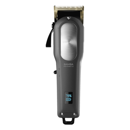 Imagen 2 Cortapelos Bamba PrecisionCare Proclipper Titanium Go con cuchillas de acero inoxidable, batería de litio de 120 min de autonomía y 8 peines guía profesionales.