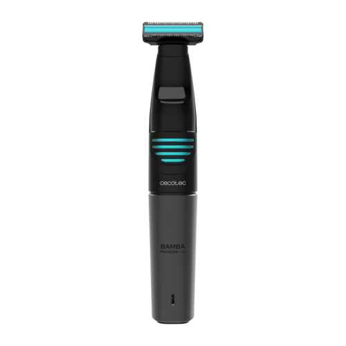 Imagen 2 Trimmer Bamba PrecisionCare Extreme 5-In-1 de Cecotec. Recortadora resistente al agua con batería de litio, carga rápida y 5 accesorios para cara y cuerpo.