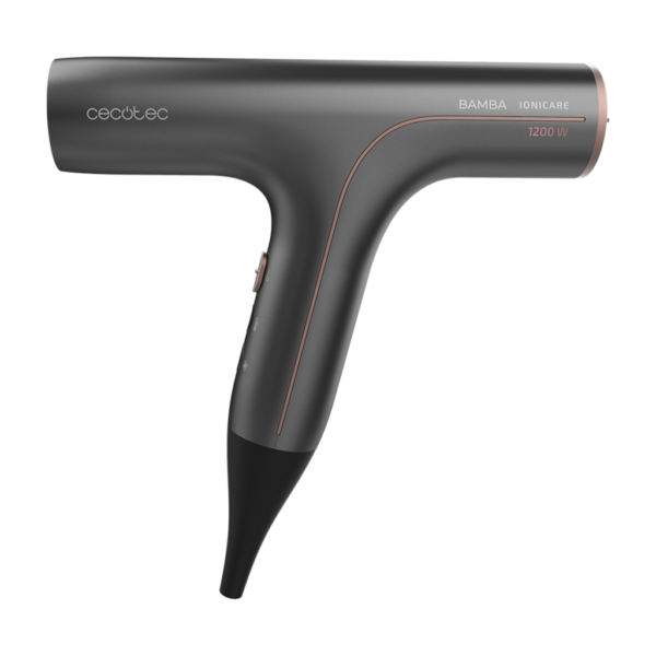 Imagen 2 Secador de pelo iónico Cecotec Bamba Ionicare 6000 RockStar Soft con motor digital de 1200W, función autolimpieza, silencioso y tecnología Extreme Protect.