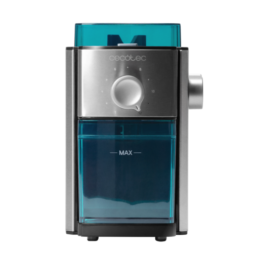 Vista frontal del microondas digital Cecotec Proclean 2500 con panel de control táctil y mando giratorio