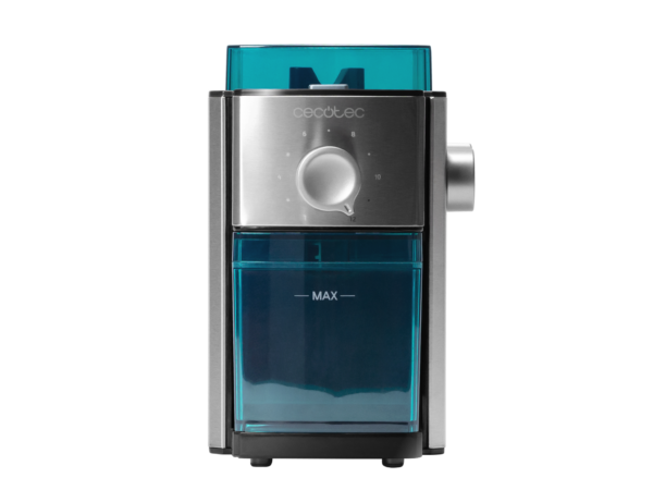 Vista frontal del microondas digital Cecotec Proclean 2500 con panel de control táctil y mando giratorio