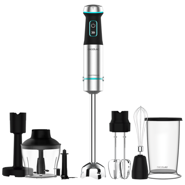 Vista frontal del microondas digital Cecotec Proclean 2500 con panel de control táctil y mando giratorio