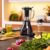 Imagen 4 Batidora de vaso Power Black Titanium 1800 Go con 1800 W, cuchillas de titanio negro y jarra de 1,8 L. Incluye botella portátil para llevar tus smoothies.
