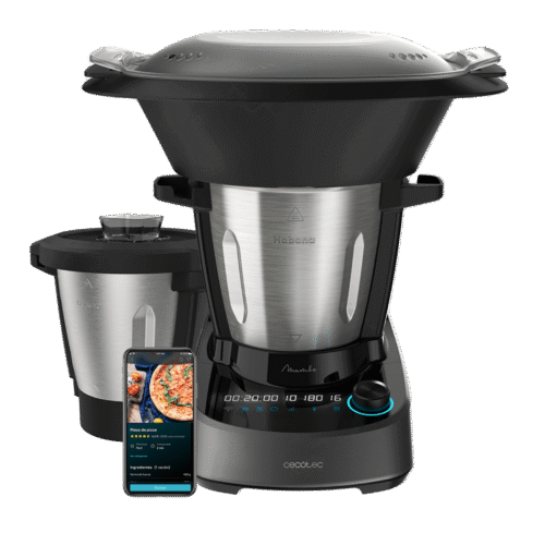 Kit de accesorios variados para freidora de aire Cecotec Cecofry de 5 a 6,5 litros con moldes y rejillas