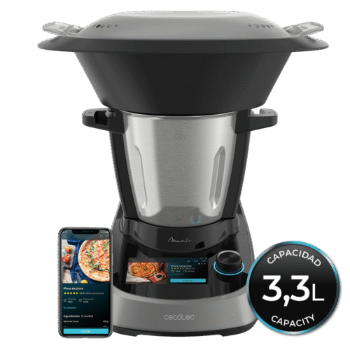 Kit de accesorios variados para freidora de aire Cecotec Cecofry de 5 a 6,5 litros con moldes y rejillas