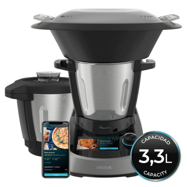 Kit de accesorios variados para freidora de aire Cecotec Cecofry de 5 a 6,5 litros con moldes y rejillas