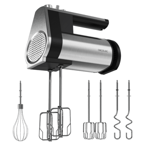 Vista frontal del microondas digital Cecotec Proclean 2500 con panel de control táctil y mando giratorio