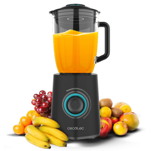 Vista frontal del microondas digital Cecotec Proclean 2500 con panel de control táctil y mando giratorio