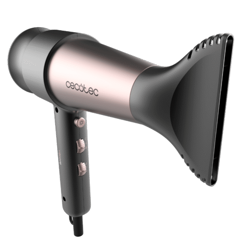 Imagen 2 Secador de pelo digital Bamba IoniCare RockStar Retro con 2000 W, motor de 110000 rpm y tecnología de iones para un cabello brillante y sin encrespamiento.