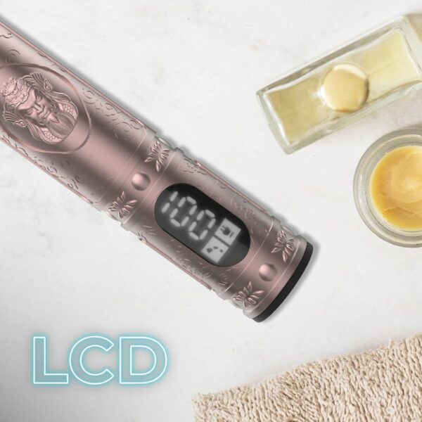 Imagen 4 Cecotec PrecisionCare Warrior: perfiladora de pelo profesional con motor silencioso, cuchillas de alta precisión y pantalla LCD para un control total del corte.