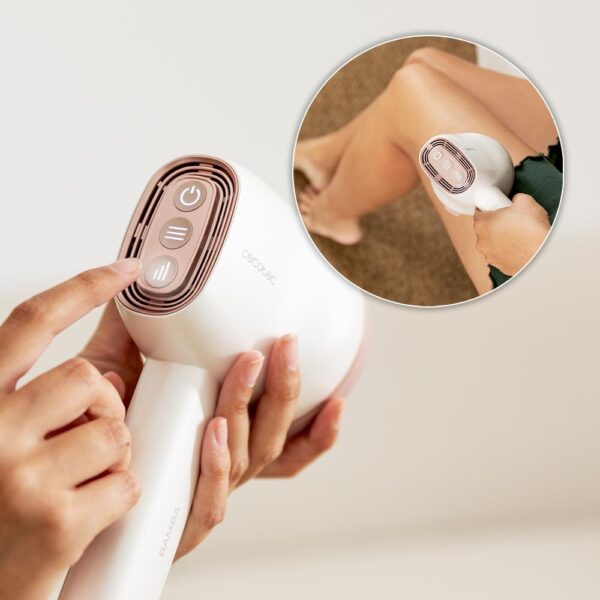 Imagen 7 Masajeador corporal anticelulítico Bamba SkinCare Push Up de Cecotec. Incluye 8 cabezales, 5 modos y 6 niveles de intensidad para un cuidado corporal profesional.