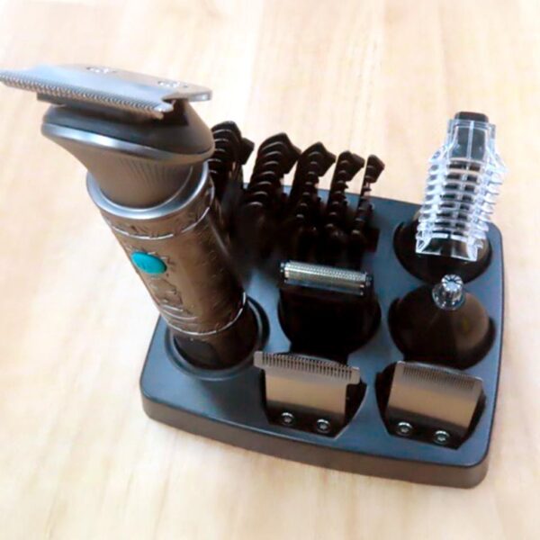 Imagen 7 Perfiladora de pelo Bamba PrecisionCare Samurai Profiling con cuchillas cerámicas, palanca de ajuste 0.5-3.5 mm y 4 peines guía para un corte preciso y suave.