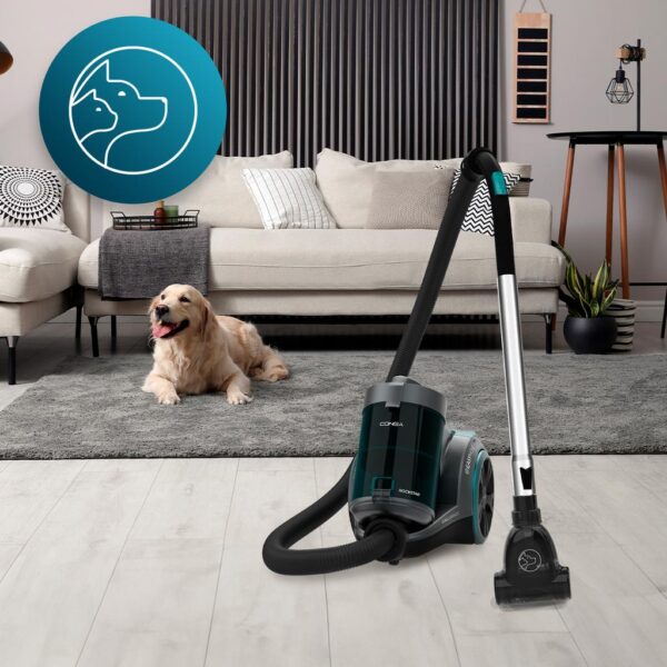 4467-Imagen-5 Imagen 5 Aspirador de trineo multiciclónico Conga Rockstar Multicyclonic XL PowerStyle con 800 W, depósito de 4 L y filtrado de alta eficiencia para todo tipo de suelos.