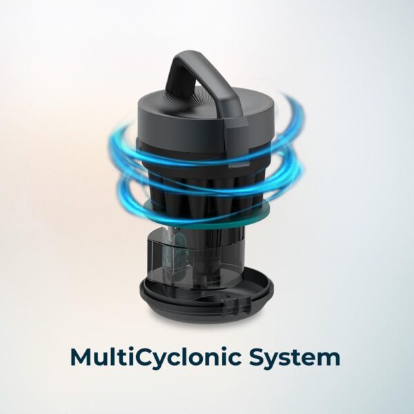 4467-Imagen-6 Imagen 6 Aspirador de trineo multiciclónico Conga Rockstar Multicyclonic XL PowerStyle con 800 W, depósito de 4 L y filtrado de alta eficiencia para todo tipo de suelos.