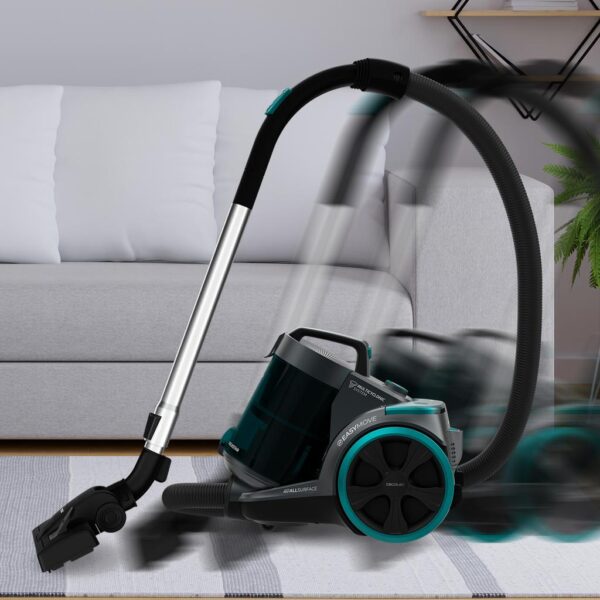 4467-Imagen-7 Imagen 7 Aspirador de trineo multiciclónico Conga Rockstar Multicyclonic XL PowerStyle con 800 W, depósito de 4 L y filtrado de alta eficiencia para todo tipo de suelos.