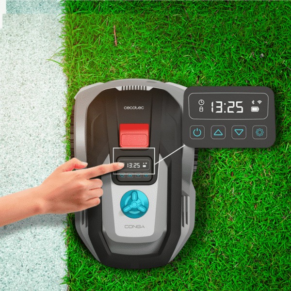 Imagen 6 Robot cortacésped Conga GrassHopper 500 Connected. Motor Digital Brushless, área de 500 m2, pendiente 27%, sensor de lluvia y control total mediante APP.