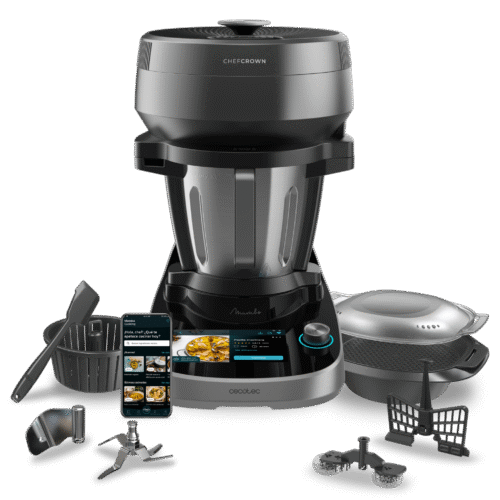 Imagen 2 Robot de cocina Mambo CooKing Victory con dispensador automático. Incluye jarra Victory de 5L, 45 funciones y miles de recetas guiadas paso a paso.