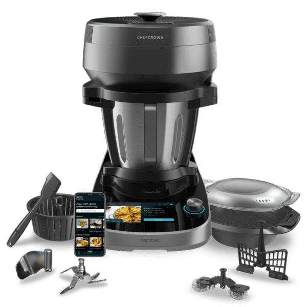 Imagen 2 Robot de cocina Mambo CooKing Victory con dispensador automático. Incluye jarra Victory de 5L, 45 funciones y miles de recetas guiadas paso a paso.