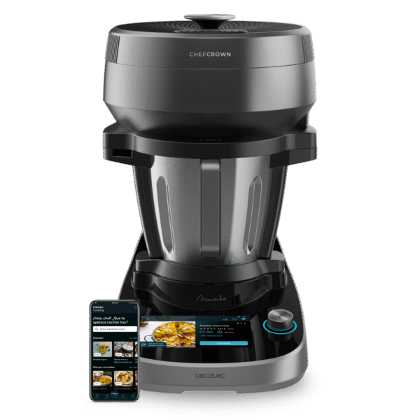 Imagen 4 Robot de cocina Mambo CooKing Victory con dispensador automático. Incluye jarra Victory de 5L, 45 funciones y miles de recetas guiadas paso a paso.