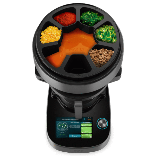 Imagen 5 Robot de cocina Mambo CooKing Victory con dispensador automático. Incluye jarra Victory de 5L, 45 funciones y miles de recetas guiadas paso a paso.