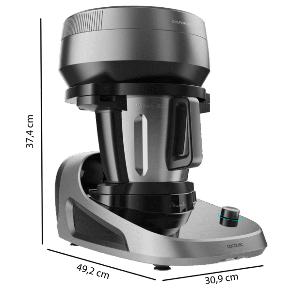 Imagen 8 Robot de cocina Mambo CooKing Victory con dispensador automático. Incluye jarra Victory de 5L, 45 funciones y miles de recetas guiadas paso a paso.