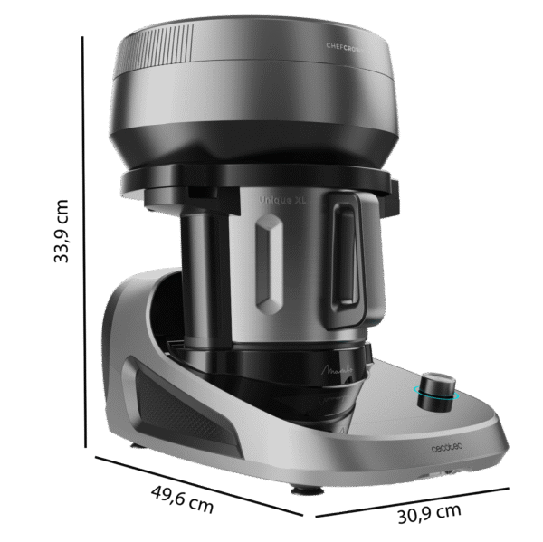 Imagen 7 Robot de cocina Mambo CooKing TotalGourmet con dispensador de alimentos y 45 funciones. Sistema de cocina guiada y jarras de 5L para máxima versatilidad.