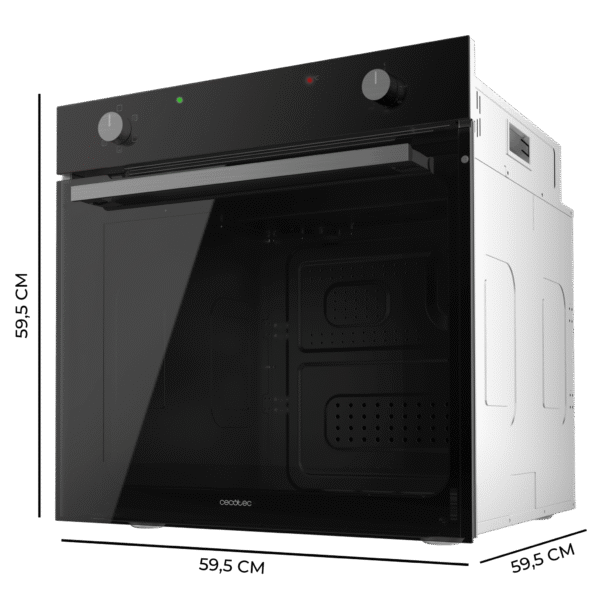 4723-Imagen-3 Imagen 3 Horno convencional Cecotec Bolero Hexa C126400 de 80 litros, 5 funciones, 2800W y clasificación energética A. Ideal para cocciones uniformes y eficientes.