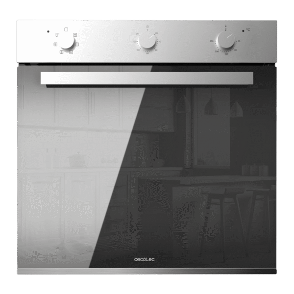 4728-Imagen-2 Imagen 2 Horno integrable multifunción Bolero Hexa M236000 Mirror Time A de 70L, 2800W y 6 funciones. Incluye Steam EasyClean, Triple Glass y eficiencia energética Clase A.