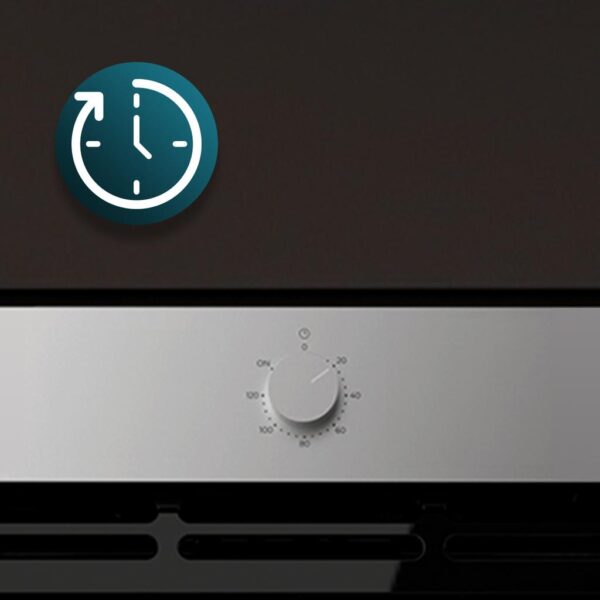 4728-Imagen-8 Imagen 8 Horno integrable multifunción Bolero Hexa M236000 Mirror Time A de 70L, 2800W y 6 funciones. Incluye Steam EasyClean, Triple Glass y eficiencia energética Clase A.