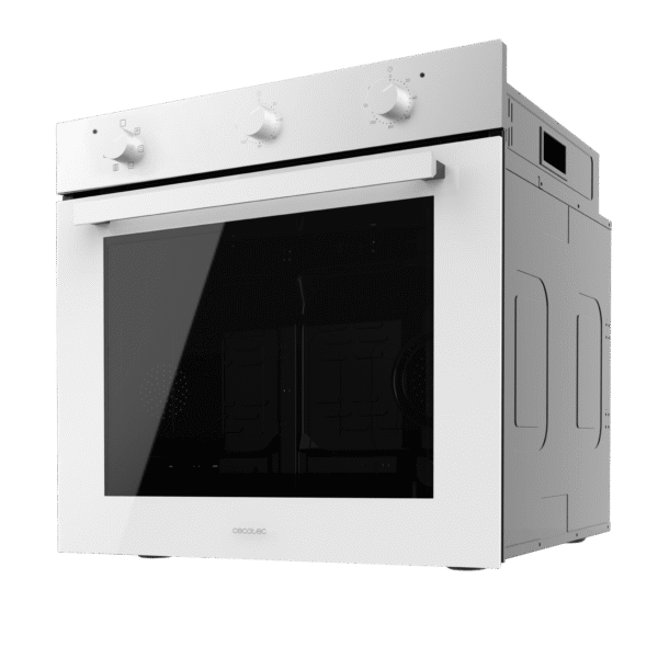 Imagen 4 Horno Bolero Hexa M236000 Glass White Time de 70L con 6 funciones, Steam Assist y eficiencia Clase A. Diseño en cristal blanco y triple acristalamiento.