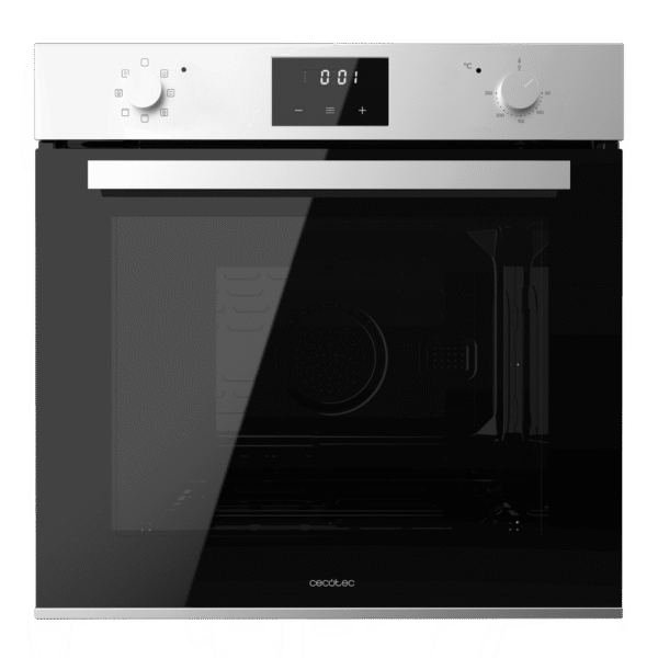 Imagen 2 Horno integrable Cecotec Bolero Hexa M226001 de 70L, clase A y 2800W. Con 7 funciones, Steam Assist para cocción al vapor y limpieza Steam EasyClean.