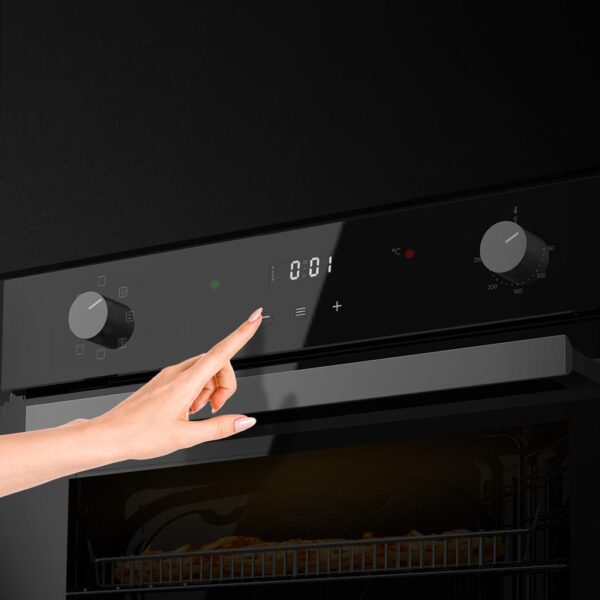 Imagen 8 Horno multifunción Bolero Hexa M226001 de 70L, clase A y 2800W. Con 7 funciones, Steam Assist y limpieza Steam EasyClean para una cocina eficiente y saludable.