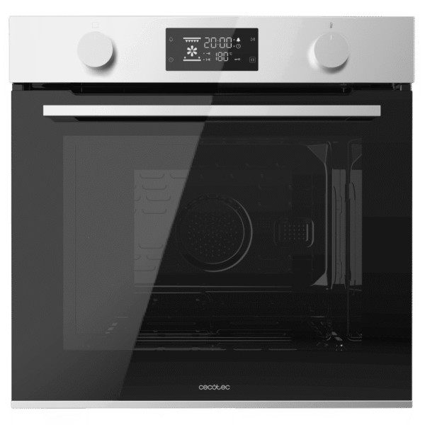 Imagen 4 Horno pirolítico Cecotec Bolero Hexa P526000 Line A con 73L de capacidad, 9 funciones, 2800W y limpieza automática. Eficiencia energética A y diseño integrable.