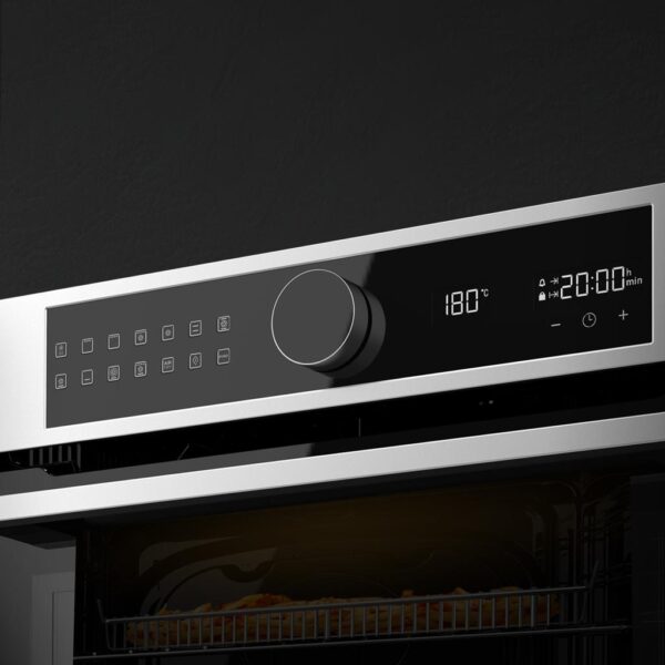 Imagen 7 Horno pirolítico Bolero Hexa P516000 de 73L, clase A y 3250W. Con 14 funciones, Pizza Master y Airfryer Master para resultados profesionales en cada receta.