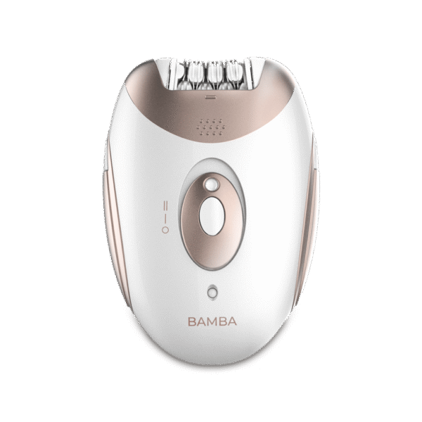Imagen 2 Depiladora de arranque Bamba SkinCare Depil-Action Go de Cecotec con batería de litio y cabezales intercambiables. Piel suave y libre de vello corporal.