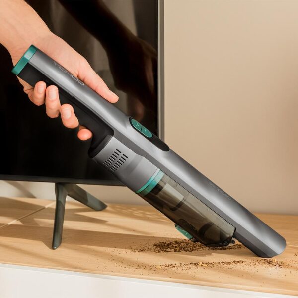 4895-Imagen-6 Imagen 6 Aspiradora de mano Conga Rockstar Micro+ Clean&Car con motor Digital Brushless de 210 W, 20 kPa de succión y 40 min de autonomía. Perfecta para hogar y coche.