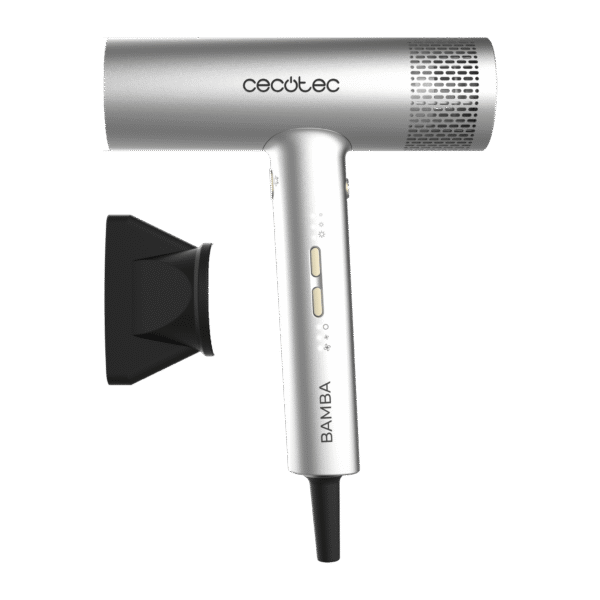 Imagen 4 Secador de pelo digital Cecotec de 2000 W con motor brushless de 105.000 rpm, cuerpo de aluminio, tecnología de iones y control inteligente de calor.