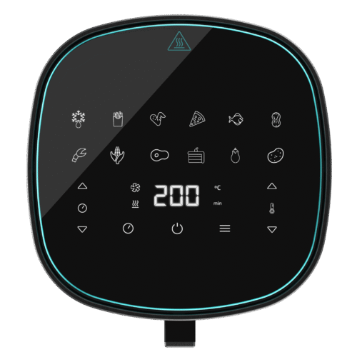 Imagen 2 Freidora de aire digital de 6,5 L y 1700 W con tecnología PerfectCook. Cocina sana con solo una cucharada de aceite, temperatura regulable y 12 modos de cocción.