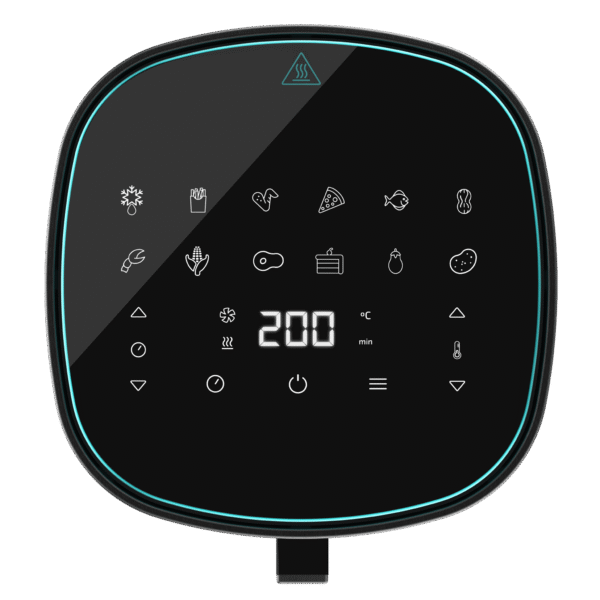 Imagen 2 Freidora de aire digital de 6,5 L y 1700 W con tecnología PerfectCook. Cocina sana con solo una cucharada de aceite, temperatura regulable y 12 modos de cocción.