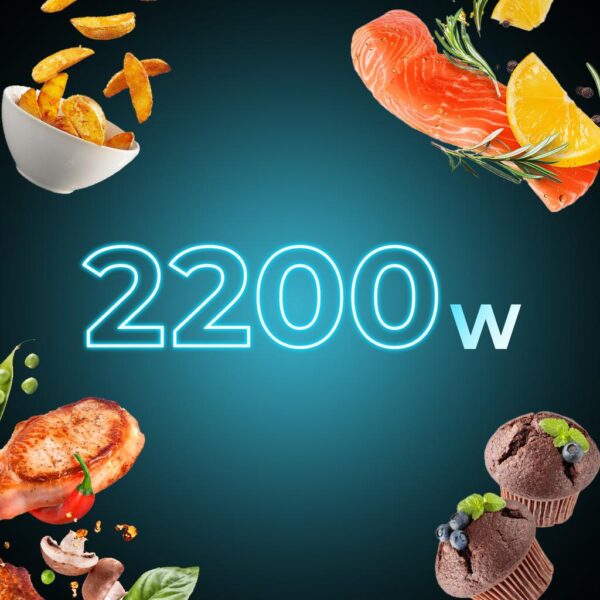 Imagen 7 Freidora de aire Cecotec de 9 L con ventana, cubeta dual y tecnología PerfectCook para cocinar de forma saludable con resultados crujientes y poco aceite.