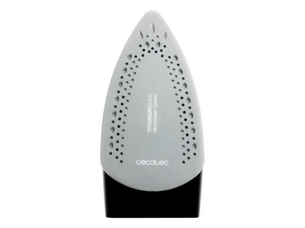 Imagen 2 Plancha de viaje GoForce 8000 Folding Titanium de 1200 W con golpe de vapor de 53 g/min y suela TitaniumSlide. Diseño plegable compacto ideal para viajes.