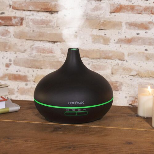 Imagen 2 Humidificador ultrasónico y difusor de aromas Cecotec Pure Aroma 300 Yin. Capacidad de 300 ml, temporizador de 6 horas y 7 colores LED para el máximo bienestar.