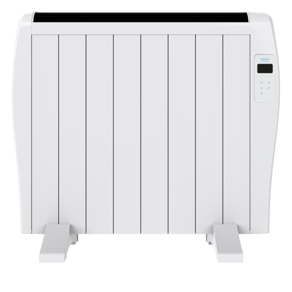 Imagen 2 Emisor térmico de 8 elementos y 1200 W con WiFi. Programable 24/7, diseño ultrafino, pantalla LCD y mando a distancia. Calefacción eficiente de bajo consumo.