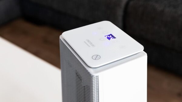 Imagen 5 Calefactor cerámico de 2000 W con pantalla LED, control remoto y oscilación. Dispone de 3 modos, temporizador 24h y triple sistema de seguridad para el hogar.