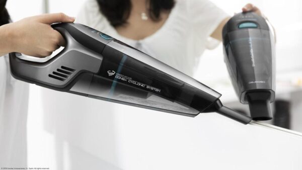 Imagen 7 Aspirador de mano Conga Immortal ExtremeSuction 22,2 V Animal Hand. Potencia para sólidos y líquidos, tecnología ciclónica y 25 min de autonomía para el hogar.