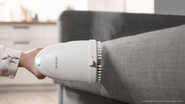 Imagen 6 Plancha de vapor vertical Cecotec SmoothForce 3000 UltraSteam White de 1200 W, vapor continuo de 25 g/min y calentamiento rápido en solo 30 segundos.