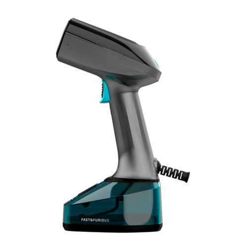 Imagen 2 Plancha vertical Fast&Furious 4040 Absolute de 1700 W y 35 g/min de vapor continuo. Calentamiento en 20 segundos y cable de 2 metros para un planchado rápido.